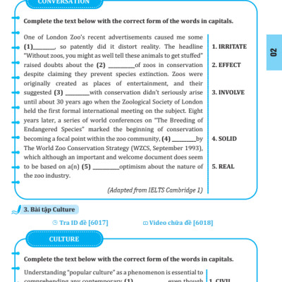 Sách - Bộ Sách Tổng Ôn Từ Vựng Tiếng Anh Tập 1+2 (Bộ 2 Cuốn)