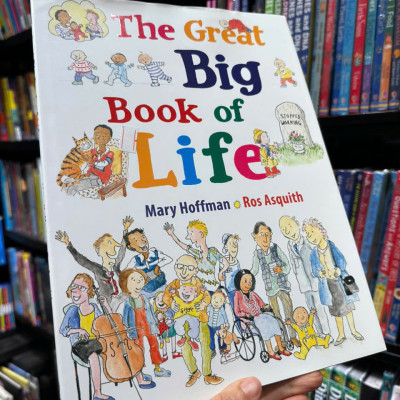 Sách - The Great Big Book of Life by Mary Hoffman - Sách ngoại văn, sách thiếu nhi tiếng Anh, bìa cứng, nhập khẩu UK