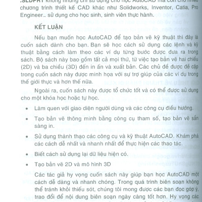 Giáo Trình Autocad - Tự Học Nhanh Autocad Bằng Hình Ảnh (2024-2023-2022) - Autocad Dành Cho Người Tự Học (Phiên Bản Mới) - Vũ Thị Ánh Tuyết, Phạm Phương Hoa 
