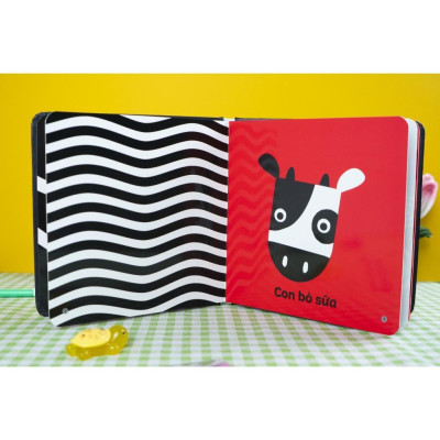 Sách Kích Thích Thị Giác Và Xúc Giác - Cho Trẻ 0 - 3 Tuổi - Combo 4 Cuốn - Đinh Tị Books