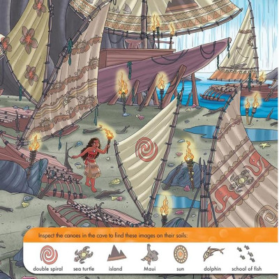 Sách ngoại văn: Look And Find - Midi Disney Princess Dreams Come True