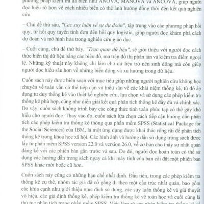 Phân Tích Thống Kê Trong Nghiên Cứu Giáo Dục - PGS.TS. Nguyễn Văn Hạnh, PGS.TS. Lê Hiếu Học, TS. Nguyễn Thị Hương Giang