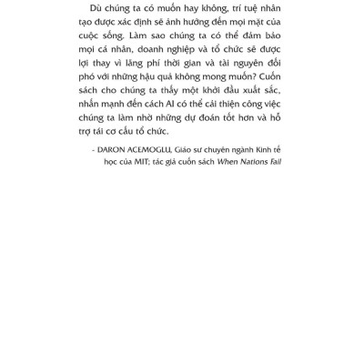 AI 5.0 - Nhanh Hơn, Dễ Hơn, Rẻ Hơn, Chính Xác Hơn