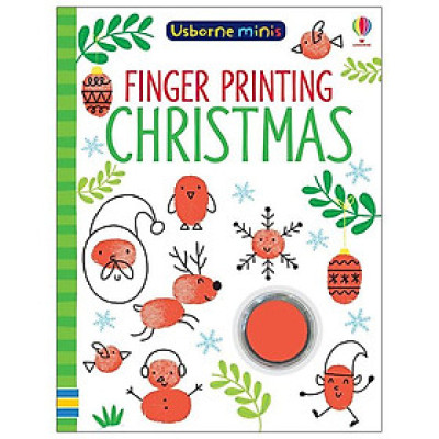Usborne Minis: Finger Printing Christmas
