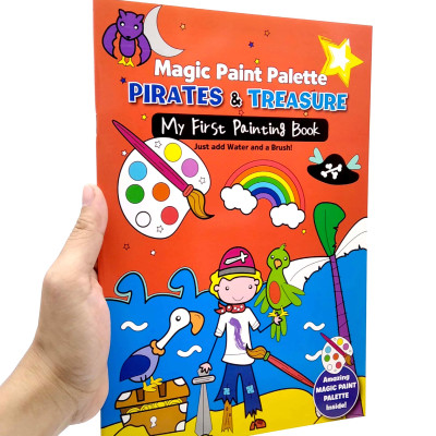 Magic Paint Palette - Pirates & Treasure