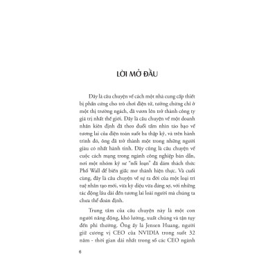 Sách - NVIDIA - Cỗ Máy Tư Duy Vĩ Đại