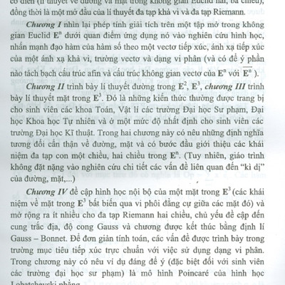 Hình Học Vi Phân