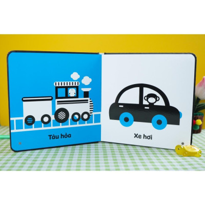 Sách Kích Thích Thị Giác Và Xúc Giác - Cho Trẻ 0 - 3 Tuổi - Combo 4 Cuốn - Đinh Tị Books
