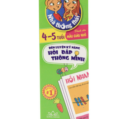 Sách - Nhà Thông Thái 4-5 tuổi - Dành Cho Mẫu Giáo Nhỏ (Tái Bản 2024)