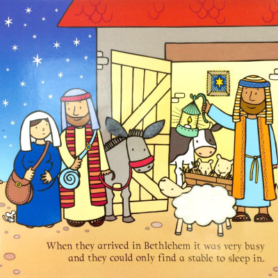 Touchy-Feely The Nativity (Board book)