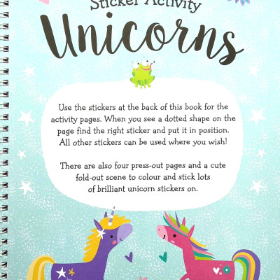 Big Sticker Activity - Unicorns