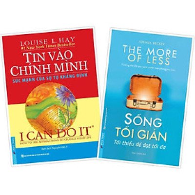 Combo Tin Vào Chính Mình (Tái bản 2022) + Sống Tối Giản  - Bản Quyền