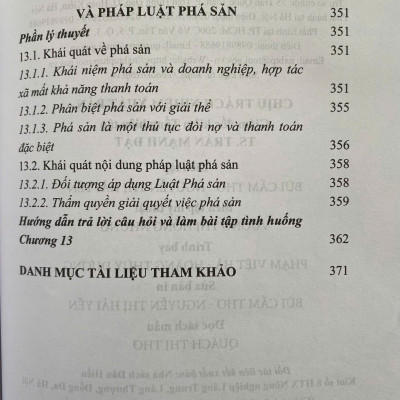 Hướng Dẫn Môn Học Luật Thương Mại ( Tập 1 ) 