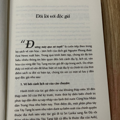 Sách - Đường Mây Qua Xứ Tuyết