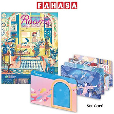 Sách - Rooms - Tuyển Tập Tranh Minh Họa Và Truyện Tranh - Bản Đặc Biệt - Tặng Kèm Set Card