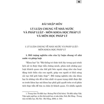 Giáo trình lý luận chung về nhà nước và pháp luật (Dành cho đào tạo đại học, sau đại học và trên đại học ngành luật) xuất bản lần thứ tư, có chỉnh sửa, bổ sung - bản in 2024