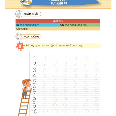 IQ Montessori Toán Học - Phát Triển Toàn Diện Khả Năng Tư Duy Logic Cho Trẻ Từ 3-6 Tuổi