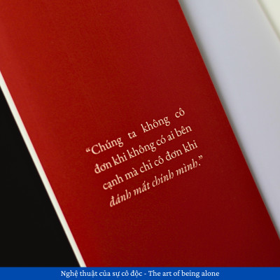 Sách - Nghệ Thuật Của Sự Cô Độc - The Art Of Being Alone