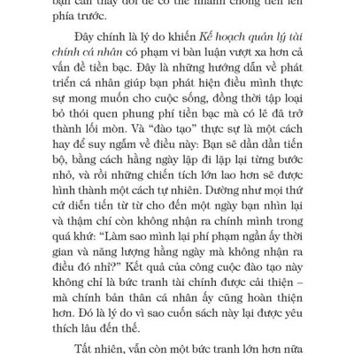 Kế Hoạch Quản Lý Tài Chính Cá Nhân - "Phương Pháp 9 Bước Để Đặt Được Tự Do Tài Chính"
