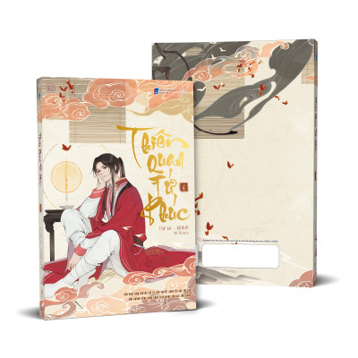 Sách - Thiên Quan Tứ Phúc - Bản Hoạt Hình - Tập 6 - Tặng Kèm Polaroid Cán Nhũ Ngọc Trai Random 1 Trong 2 Mẫu + Sticker Tem