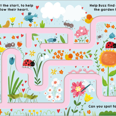 Maze Book: Follow My Heart