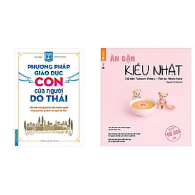 Combo 2Q: Phương Pháp Giáo Dục Con Của Người Do Thái + Ăn Dặm Kiểu Nhật (Sách Nuôi Con/Làm Cha Mẹ) (Tặng Kèm Bookmark thiết kế)