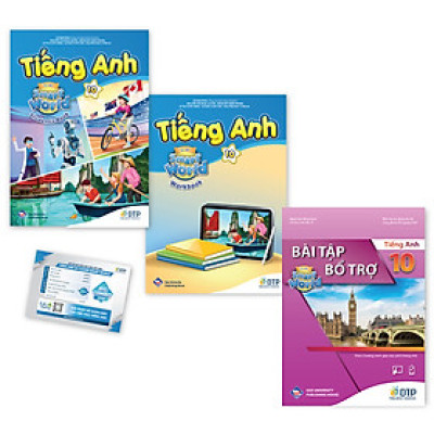 Tiếng Anh 10 i-Learn Smart World - Gói số hóa giáo dục siêu tiết kiệm (SB, WB, BTBT, Digital Pack)