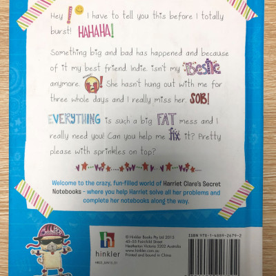 Sách tiếng Anh - Harriet Clare Boys Beware #1