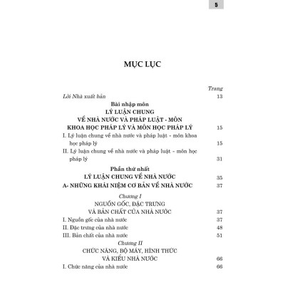 Giáo trình lý luận chung về nhà nước và pháp luật (Dành cho đào tạo đại học, sau đại học và trên đại học ngành luật) xuất bản lần thứ tư, có chỉnh sửa, bổ sung - bản in 2024