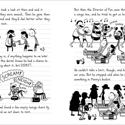 Truyện thiếu nhi tiếng Anh - Diary of a Wimpy Kid 12: The Getaway (International Bestseller) (Paperback)