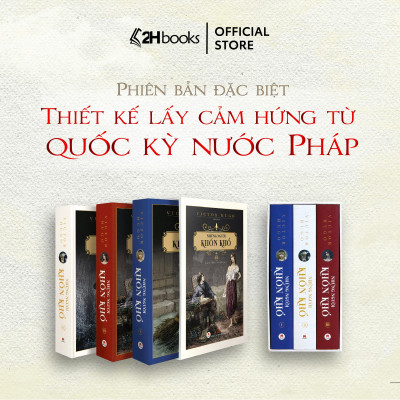 Những Người Khốn Khổ- Victor Hugo- Boxset Trọn Bộ 3 tập (Tái Bản 2024) Tiểu Thuyết Kinh Điển - 2HBooks