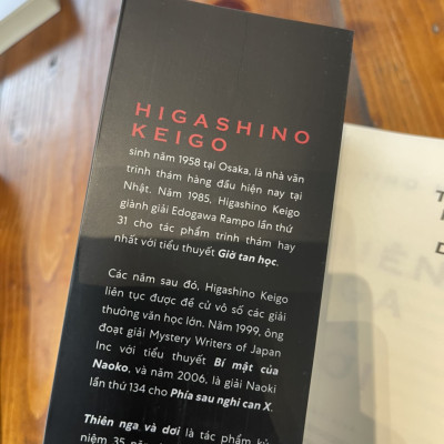 THIÊN NGA VÀ DƠI - Higashino Keigo - Mai Khanh dịch - Nhã Nam - NXB Hà Nội