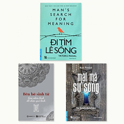 Combo 3 cuốn: Đi Tìm Lẽ Sống, Mật Mã Sự Sống, Bên Bờ Sinh Tử - Gieo Nhân Lành Để Nhận Quả Lành 