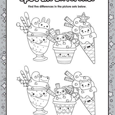 Sách ngoại văn: Kawaii - Activity Book With Squishy