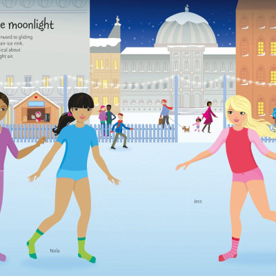 Sticker Dolly Dressing Winter Wonderland