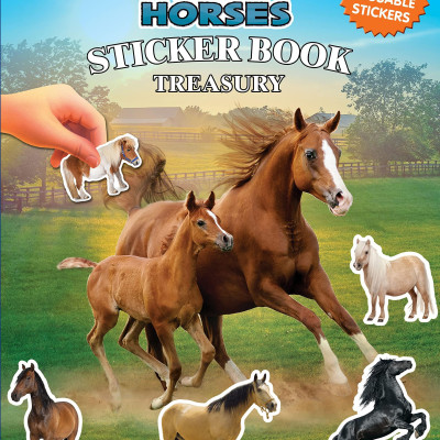 World Of Horses Sticker Book Treasury