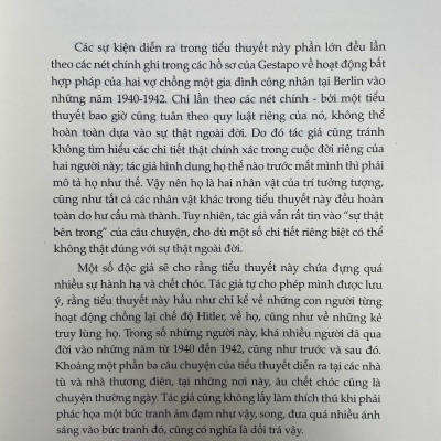 [Sách Bìa cứng] Đời Ai Nấy Chết - tác giả Hans Fallada - Sách Tao Đàn xuất bản