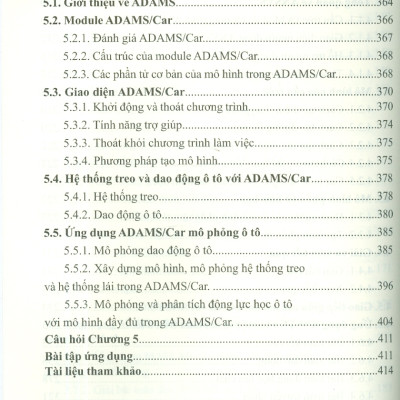 Giáo Trình CAD/CAE  Trong Tính Toán Thiết Kế Và Mô Phỏng Ô Tô 