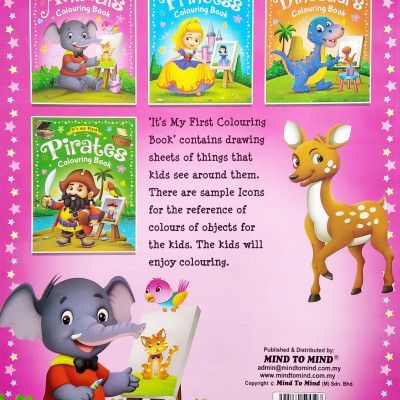 It’s My First Animals Colouring Book