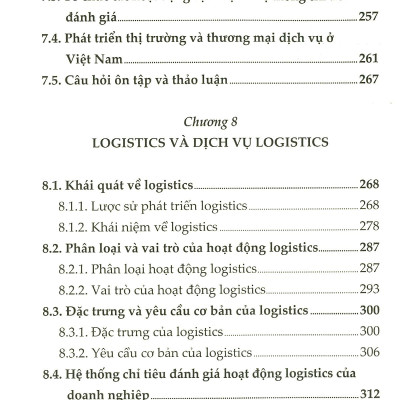 Giáo Trình Kinh Tế Thương Mại-Dịch Vụ (Dành Cho Ngành Kinh Tế, Logistics Và Quản Trị Kinh Doanh)