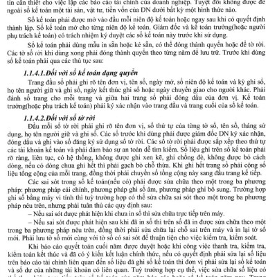 Hệ Thống Thông Tin Kế Toán - Báo Cáo Kế Toán Theo Phương Pháp Thủ Công - KT