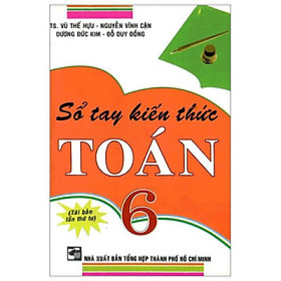 Sách - Sổ Tay Kiến Thức Toán 6