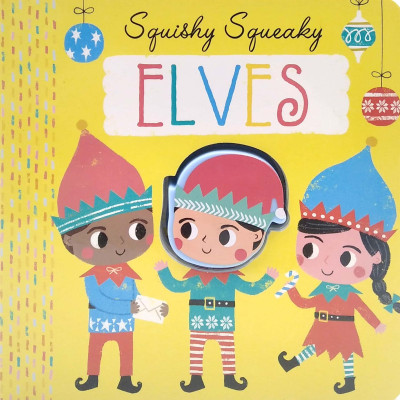 Xmas Silicon Squeaky Books - Elves