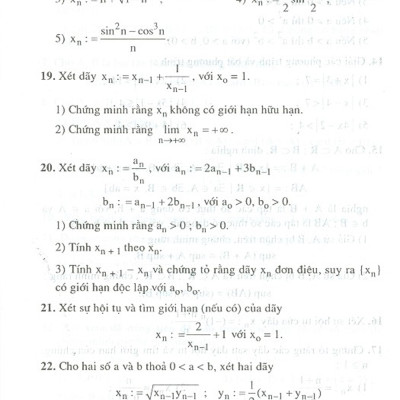 Bài Tập Toán Cao Cấp - Tập 2 - Phép Tính Giải Tích Một Biến Số