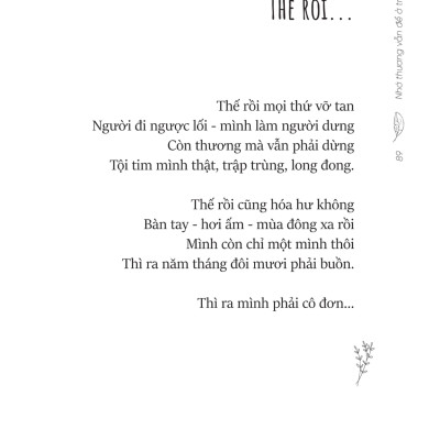 Combo Anh Không Bận Chỉ Là Không Nhớ Em + Nhớ Thương Vẫn Để Ở Trong Lòng + The Journey Of Youth