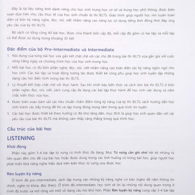 IELTS Trung Học - Intermediate - Book 2