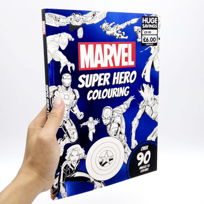 Marvel Super Hero Colouring