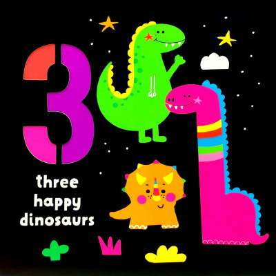 Neon Cut Outs - My First Book Of Numbers