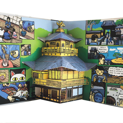 Japan Pop-up Book: The Comic Adventures Of Neko The Cat (Visit Japan