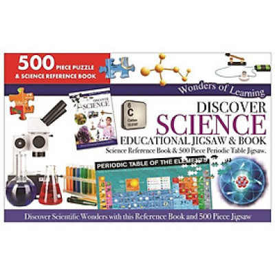 Wonders Of Learning: Discover Science Educational Jigsaw & Book
